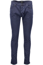 Lou Slim Twill Navy