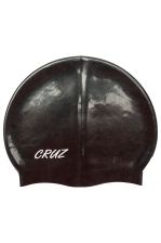 Silicone swim cap