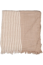 ERMINIO | Scarf with small stripes