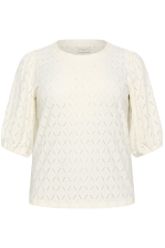 Kctina Short Sl Lace Blouse