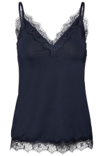 Rwbillie Sl Lace Strap Top