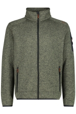 Man Knit Fleece Jacket.