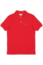 Short sleeved Ribbed Collar Shirt.