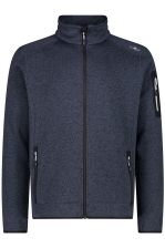 Man Knit Fleece Jacket.