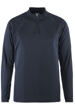 Eaze Ls Half Zip Tee M