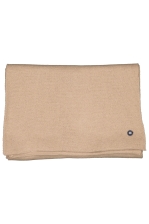 Snow | Fine Knitted Scarf With Rubber Logo Iii