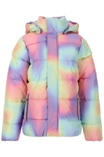 Mio Printed Puffer Jacket