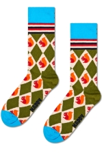 Squirrel Argyle Sock