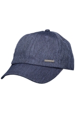 Gianluca | Baseball Cap With Herringbone