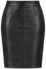 Mingel More Fake Leather Skirt