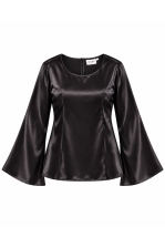 Mingel More Satin Blouse