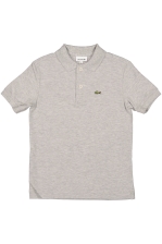Short sleeved Ribbed Collar Shirt.