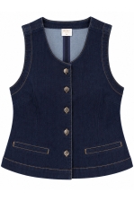 Mingel Denim Vest