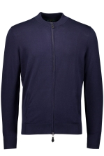 Rocombe Ls Zip With Mock Neck & Pockets