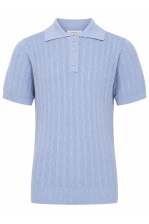 Grseha Sap Ss Polo Knit