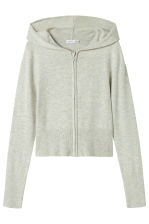 NKFNULLARIA LS SLIM SH KNIT WH