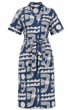 Shirt Dress Orrefors Seagulls Majolica Blue