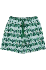 Borg Print Swim Shorts