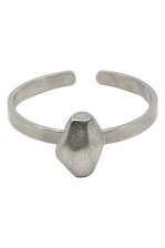 Rocky Ring Silver