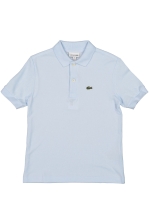 Short sleeved Ribbed Collar Shirt.