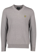 Cotton Merino V Neck Jumper