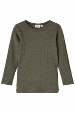 Nmmwang Wool Needle Ls Top Noos Xxii