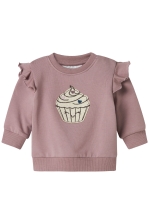 NBFNILDA LS SWEAT BRU