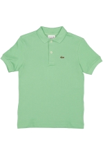 Short sleeved Ribbed Collar Shirt.