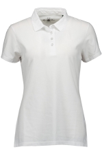 Ladies Ss Faded Jersey Polo