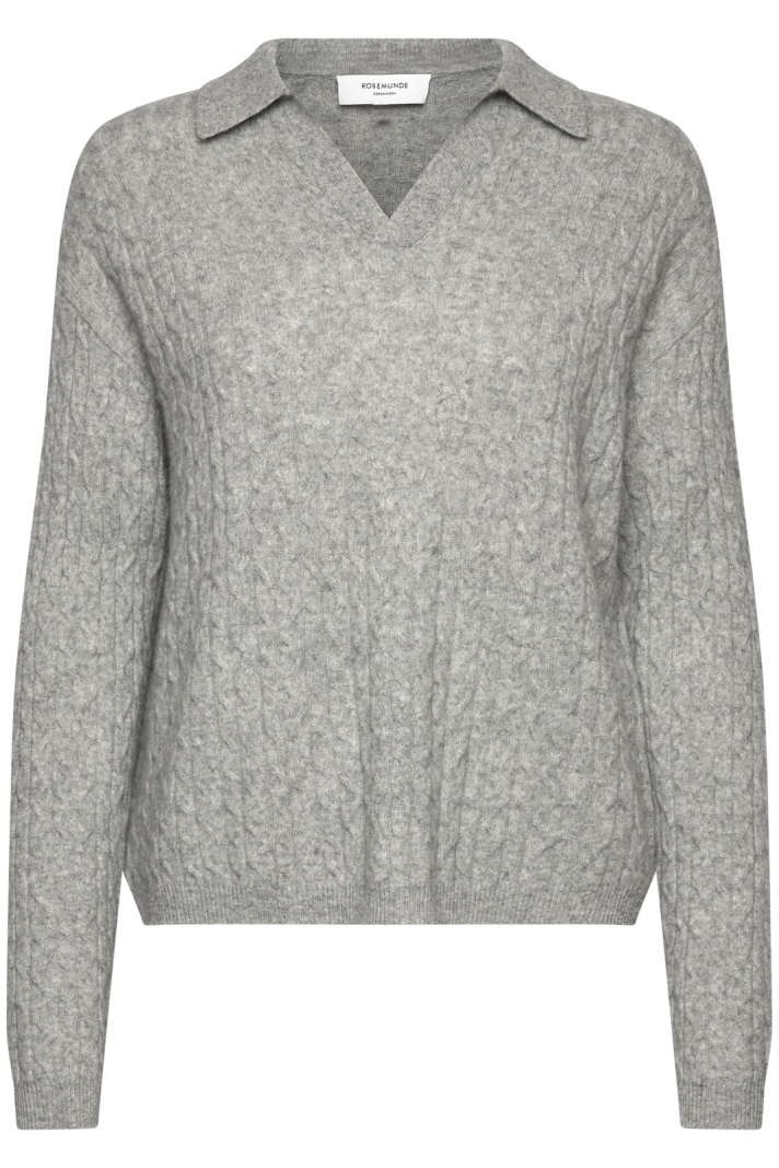 Rwlaica Cashmere Cable Ls Pullover