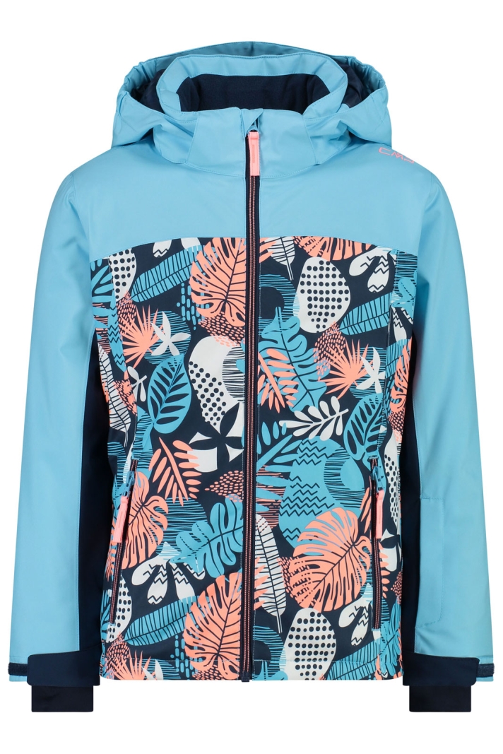 Girl Jacket Snaps Hood.