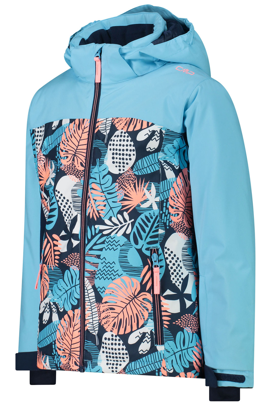 Girl Jacket Snaps Hood.