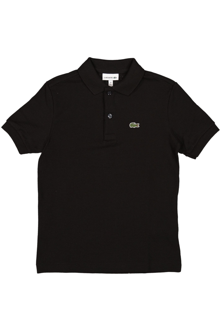 Short sleeved Ribbed Collar Shirt.