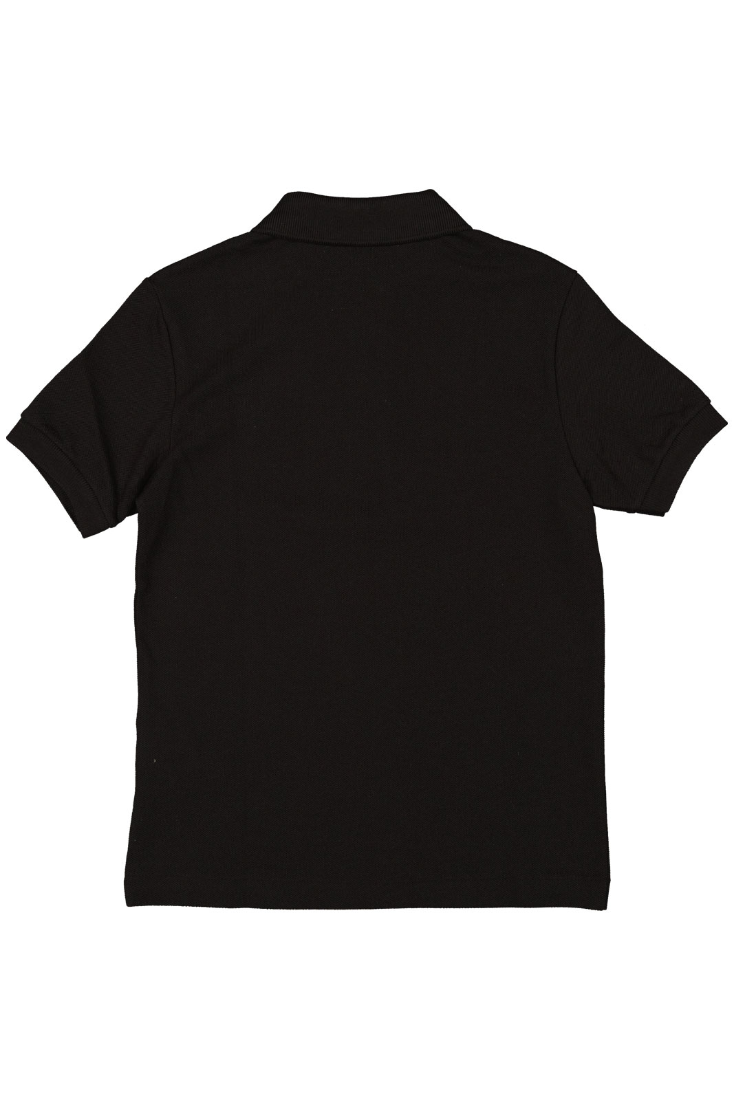 Short sleeved Ribbed Collar Shirt.