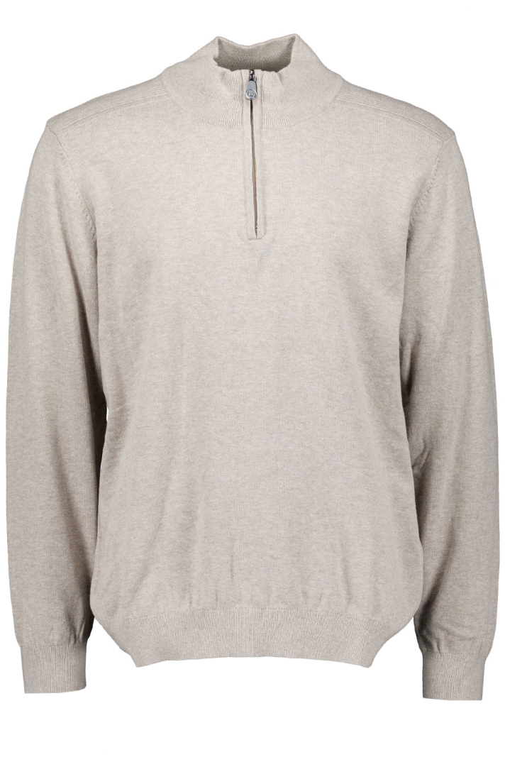 Cotton Rib Halfzip