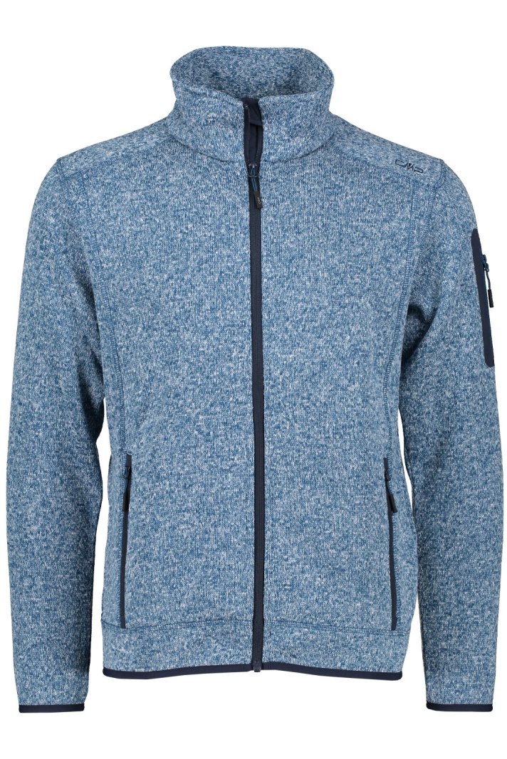 Man Knit Fleece Jacket.