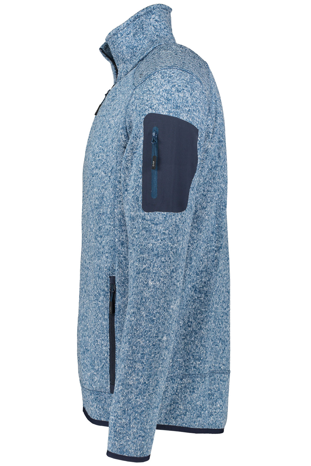 Man Knit Fleece Jacket.