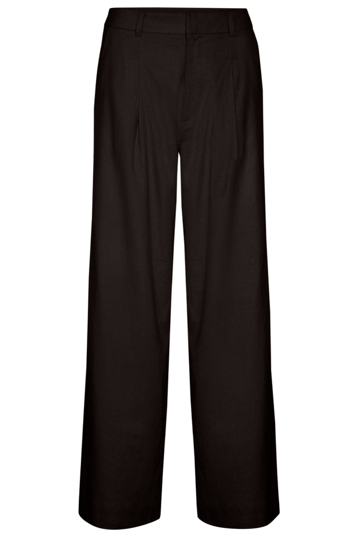 Elarahgz Linen Hw Pants Noos