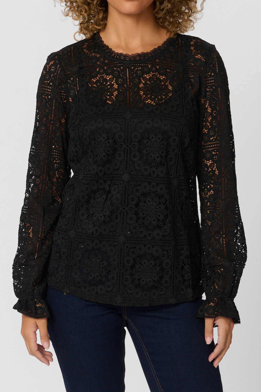 Crtiley Lace Blouse