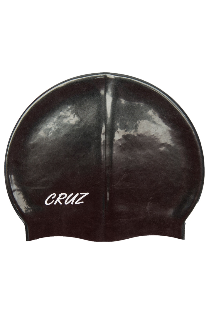 Silicone swim cap