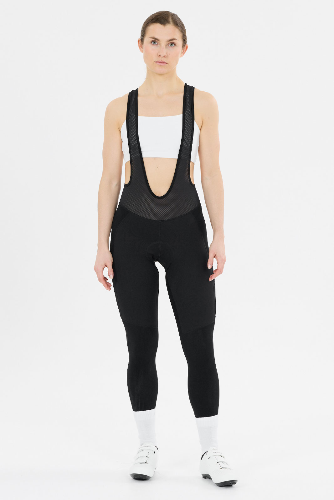 Jayne V2 W Long Thermal Windblock Cycling Tights W/Bib