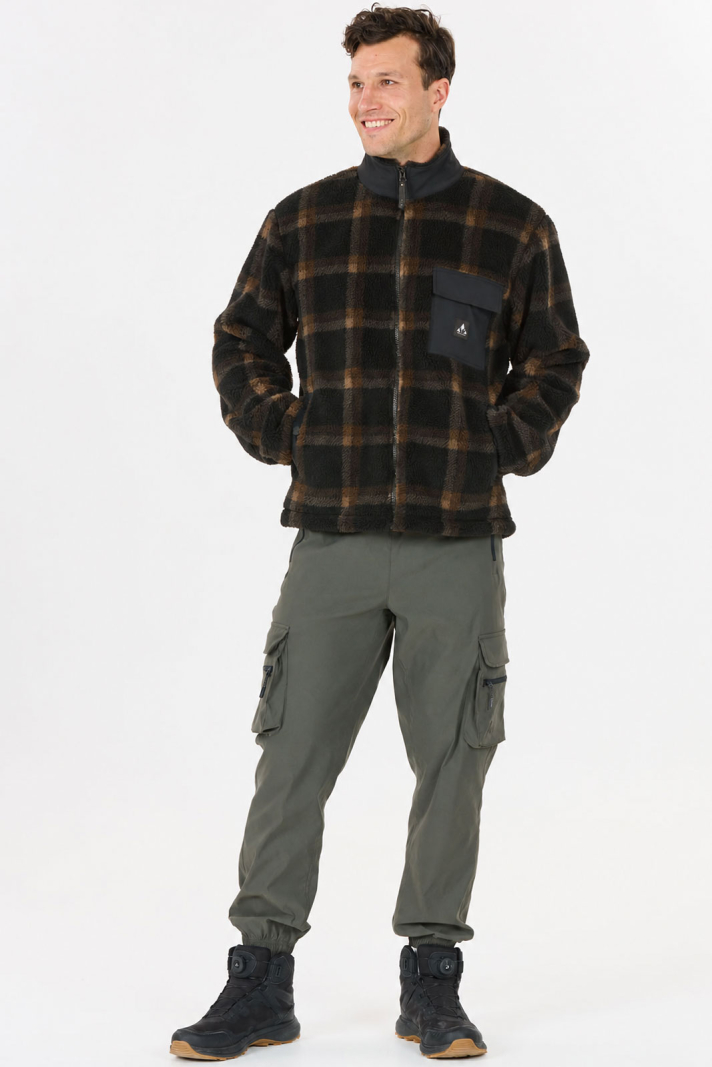 Carrillo M AOP Teddy Fleece Jacket