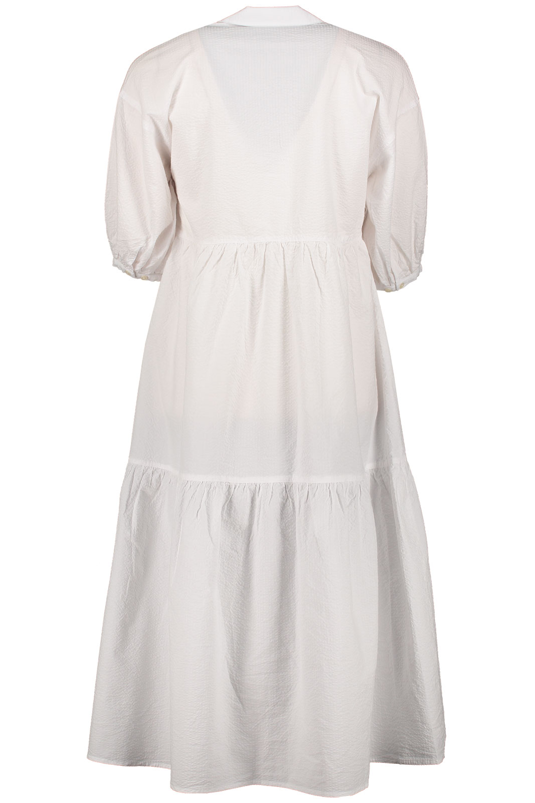 Adina Organic Cotton Seersucker Dress
