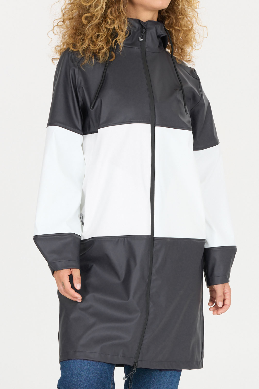 Dew W PU Colorblock Jacket