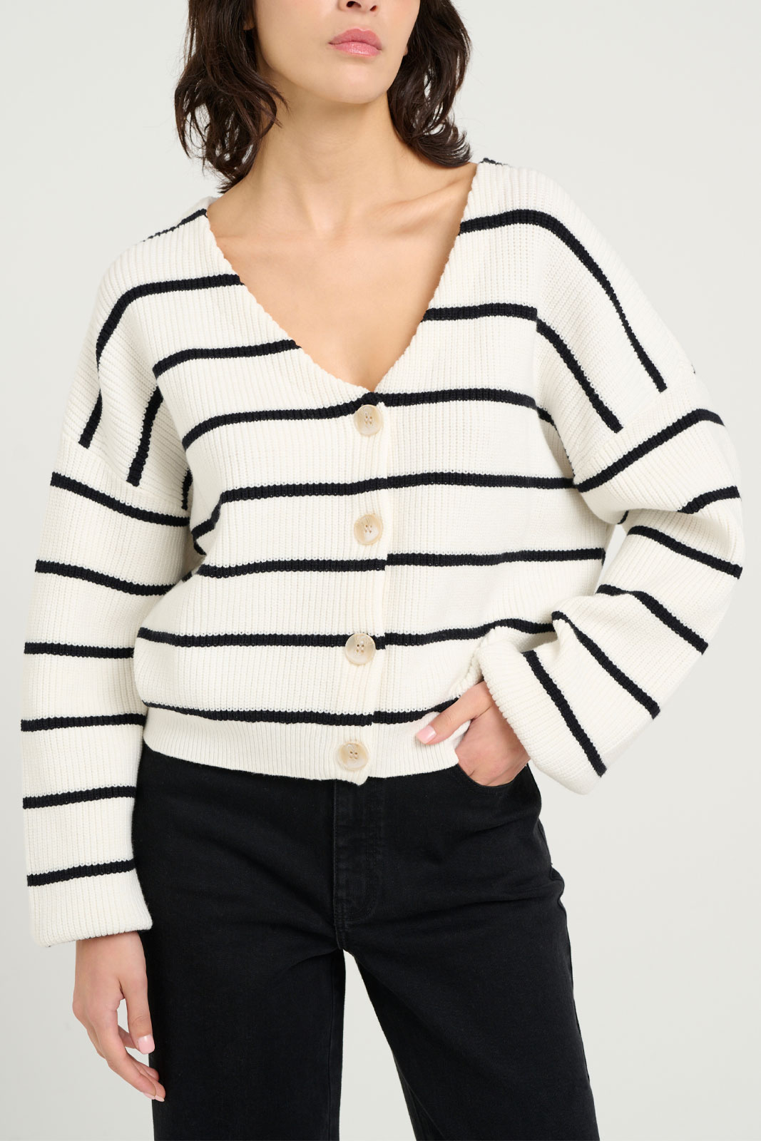 Mebagz Cardigan Striped Noos