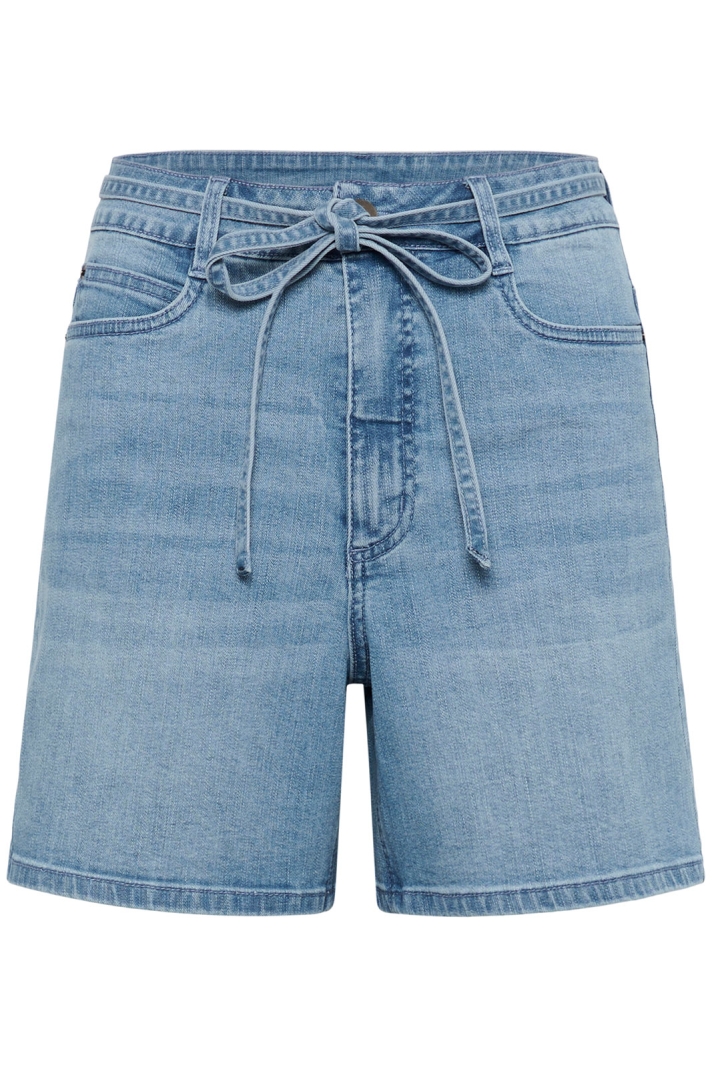 Kasarah Denim Belt Shorts