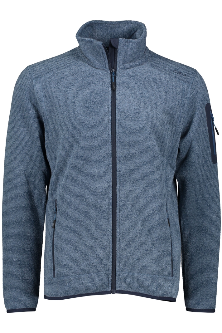 Man Knit Fleece Jacket.