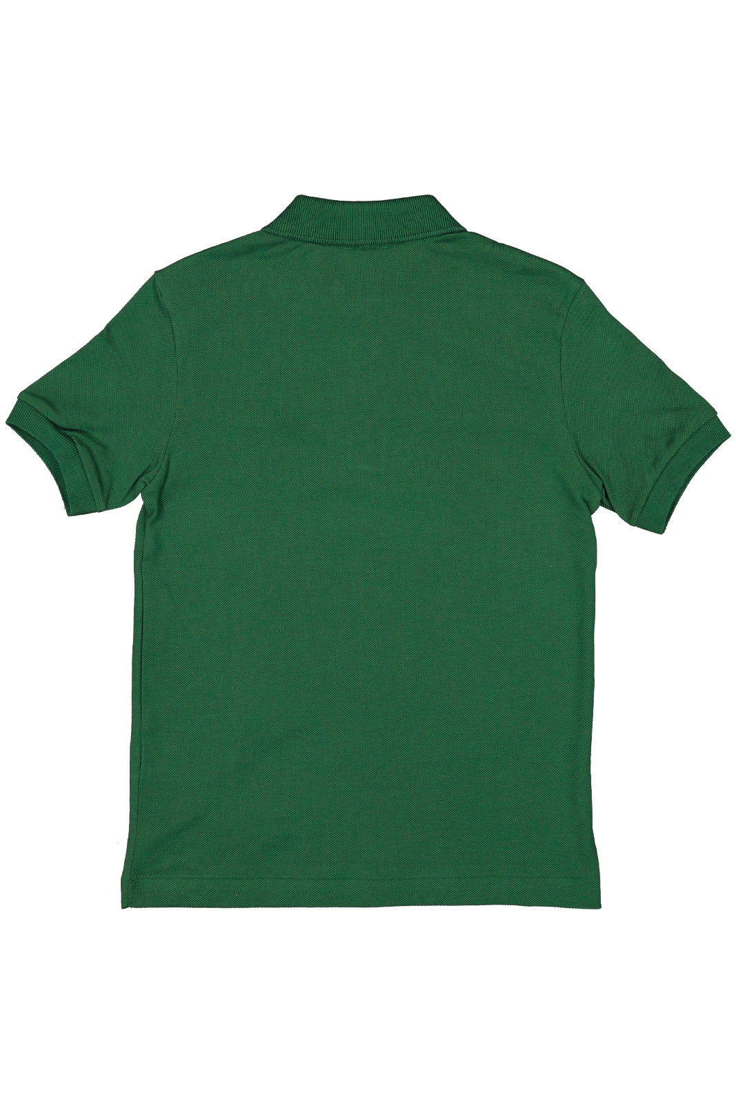 Short sleeved Ribbed Collar Shirt.