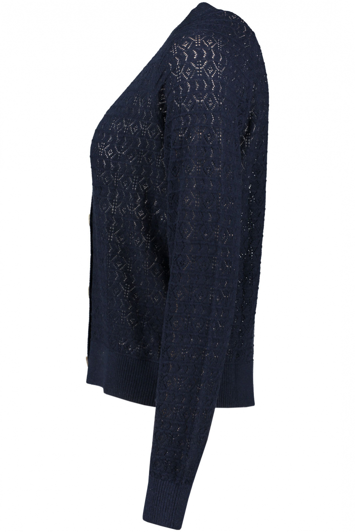 Rmwsummer Ls Pointelle Cardigan