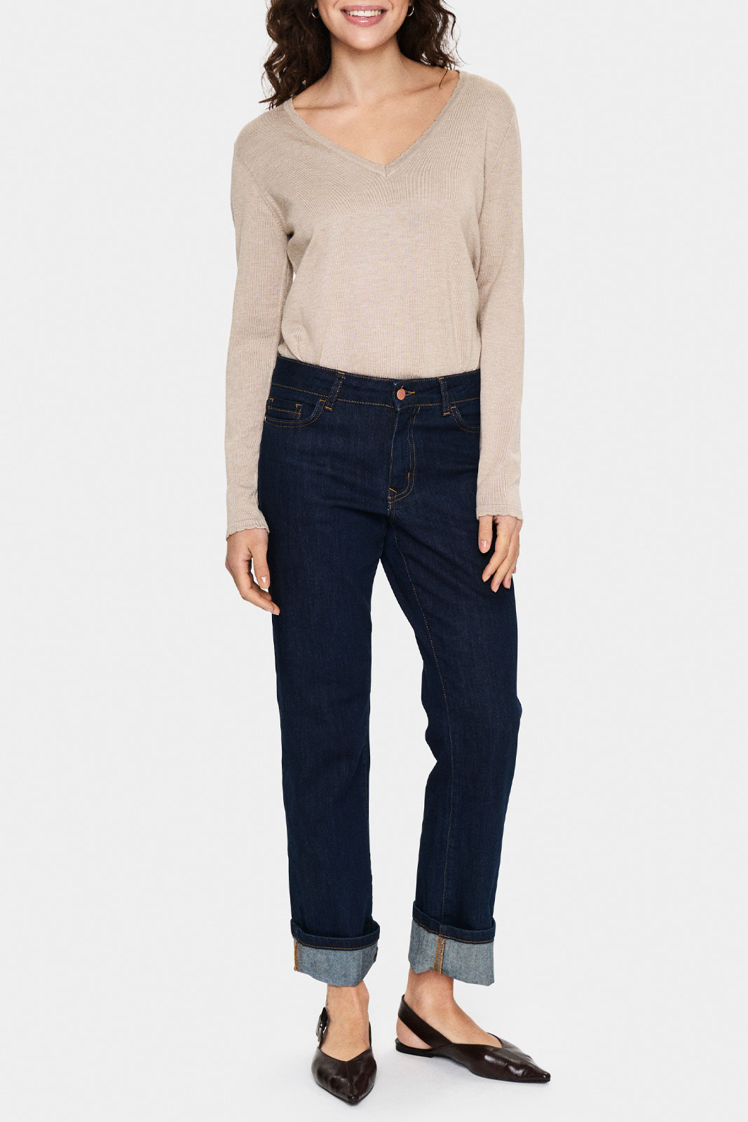 Milasz Ls V-neck Pullover